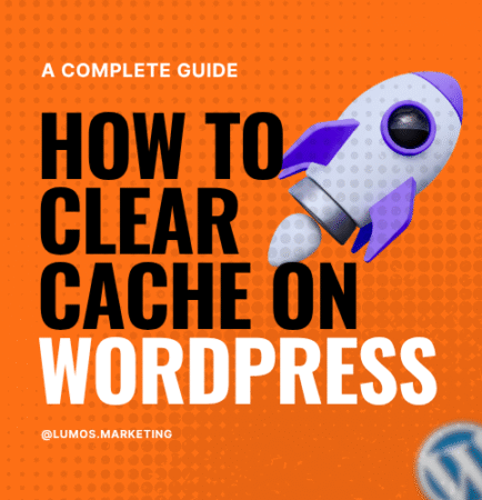 Step-by-step guide on clearing cache on WordPress for improved site speed.
