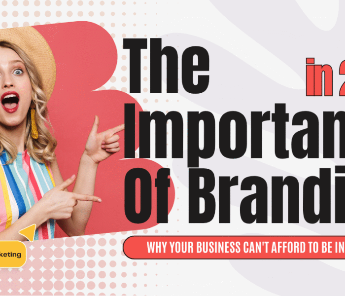 Vibrant graphic highlighting the critical role of branding in business success.