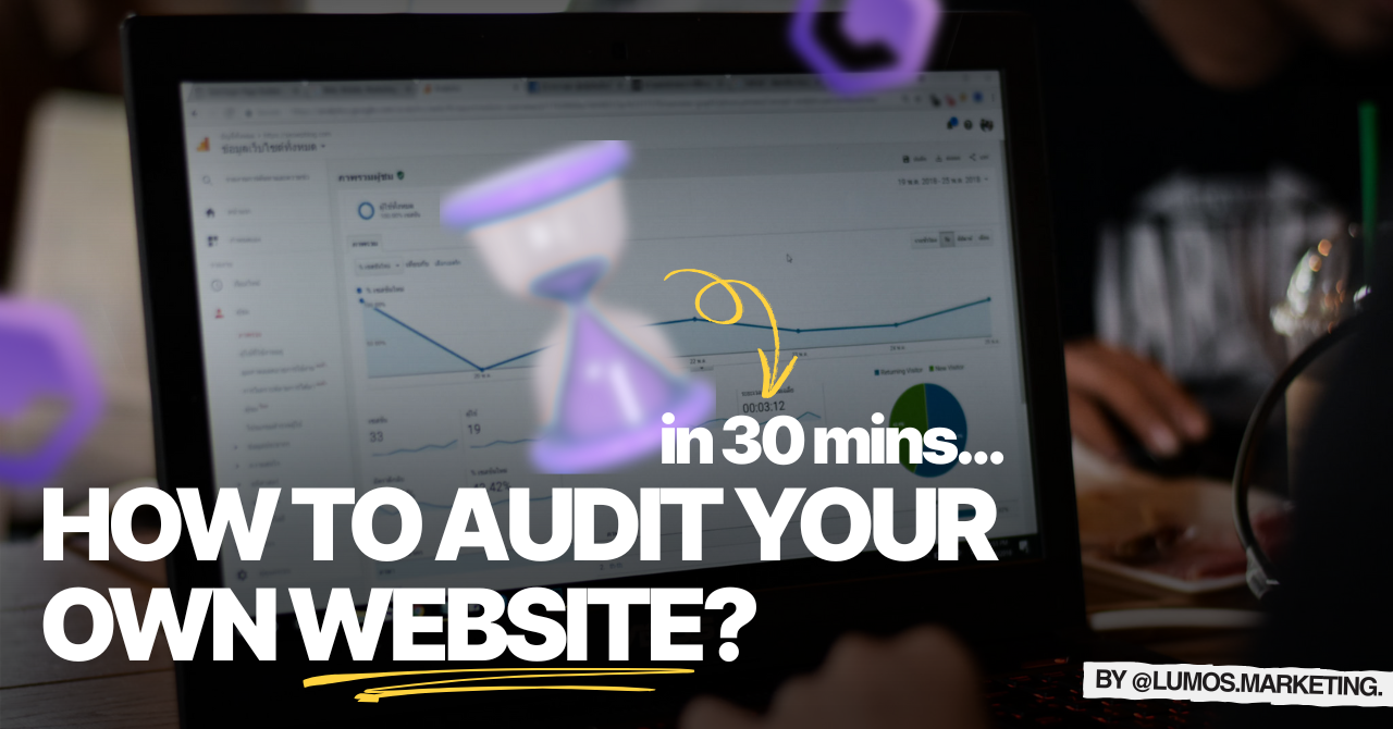 Quick 30-minute website audit checklist for improving SEO and user experience.